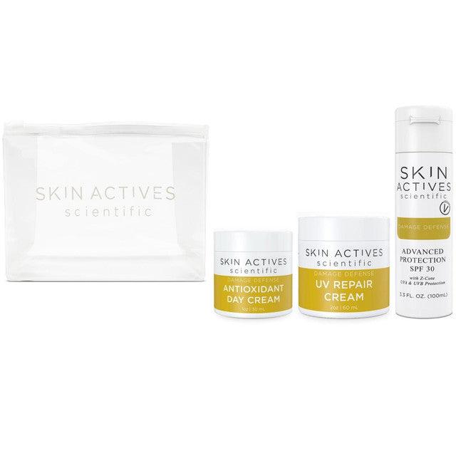 Damage Defense Kit - Antioxidant Day Cream, Sunscreen, UV Repair Cream by VYSN