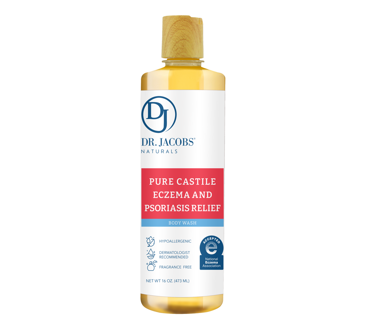 Castile Soap for Eczema and Psoriasis by Dr. Jacobs Naturals