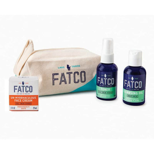Facial Skincare Set For Oily Skin, Pregnancy Safe by FATCO Skincare Products