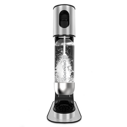 SODAPod Pro Stainless Steel Premium Sparkling Water Machine | Includes 3 x Bottles by Drinkpod