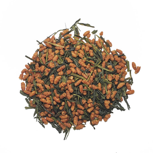 Organic Genmaicha Green Tea by Tea and Whisk
