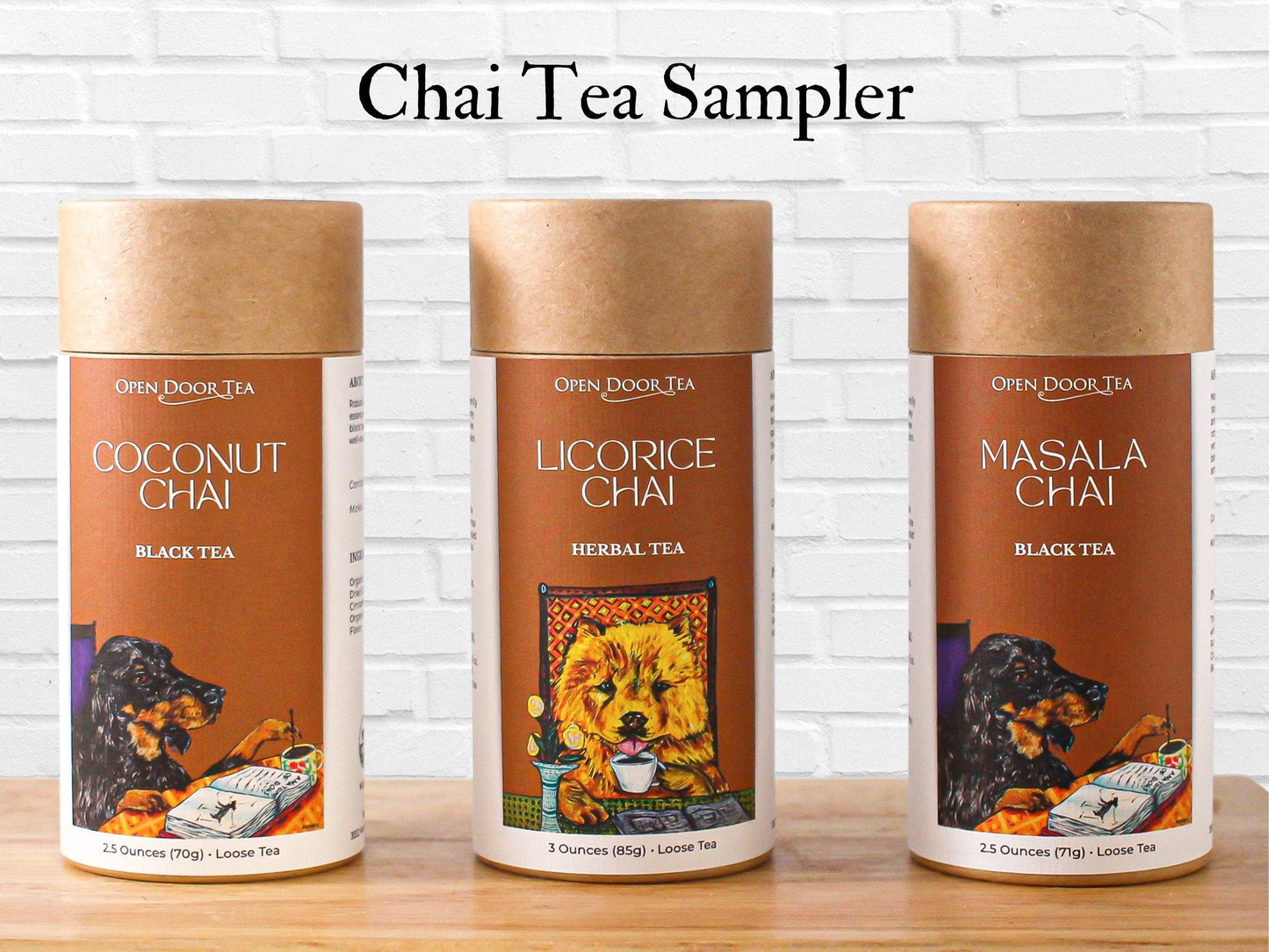Chai Tea Sampler by Open Door Tea