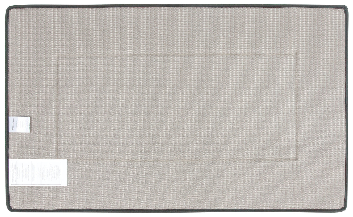 Memory Foam Bath Mat in Slate Grey, Large 21 x 34 in by The Everplush Company
