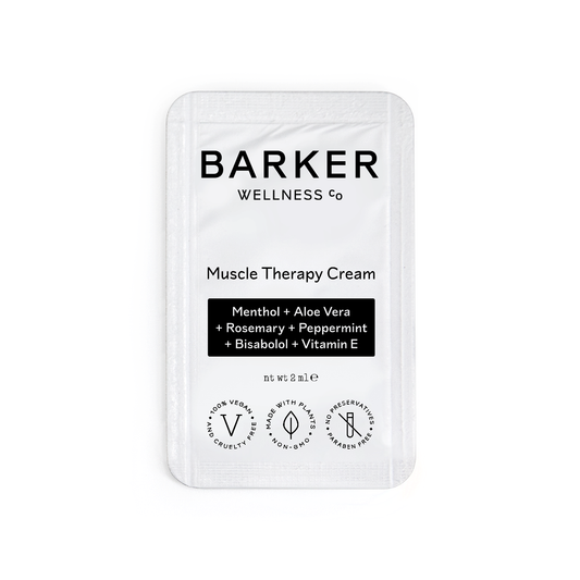 Muscle Therapy Cream Snap Packet (Hemp-Free), by Travis Barker Wellness