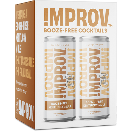 Booze-Free Kentucky Mule 8 Pack by IMPROV Booze-Free Cocktails