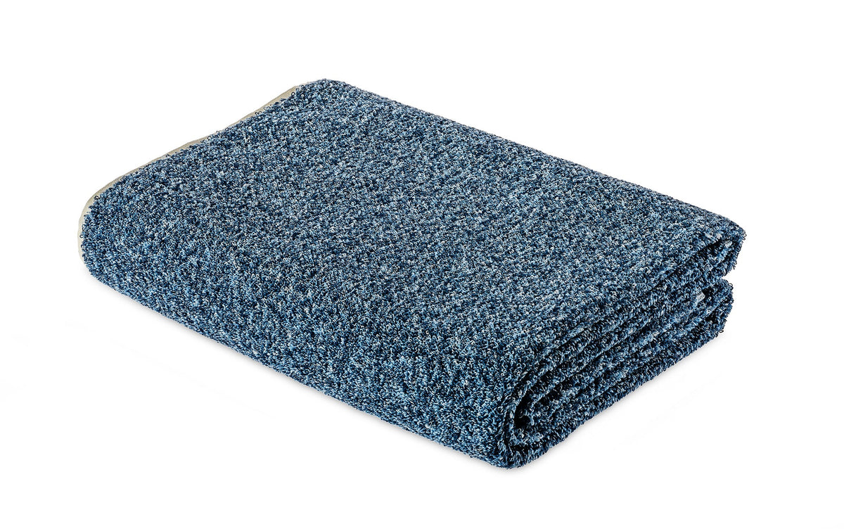 Denim Blue Linen/cotton I Towel by Turkish Towel Collection