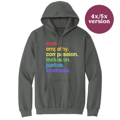 Kindness Is' Pride Pullover Fleece by Kind Cotton