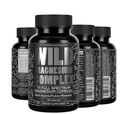 Wild Magnesium Complex - 7x Forms by Wild Foods