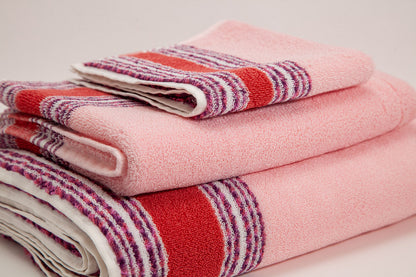 Rosy Pink Eponj by Turkish Towel Collection