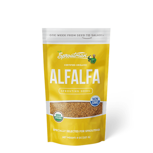 Organic Alfalfa Sprouting Seed