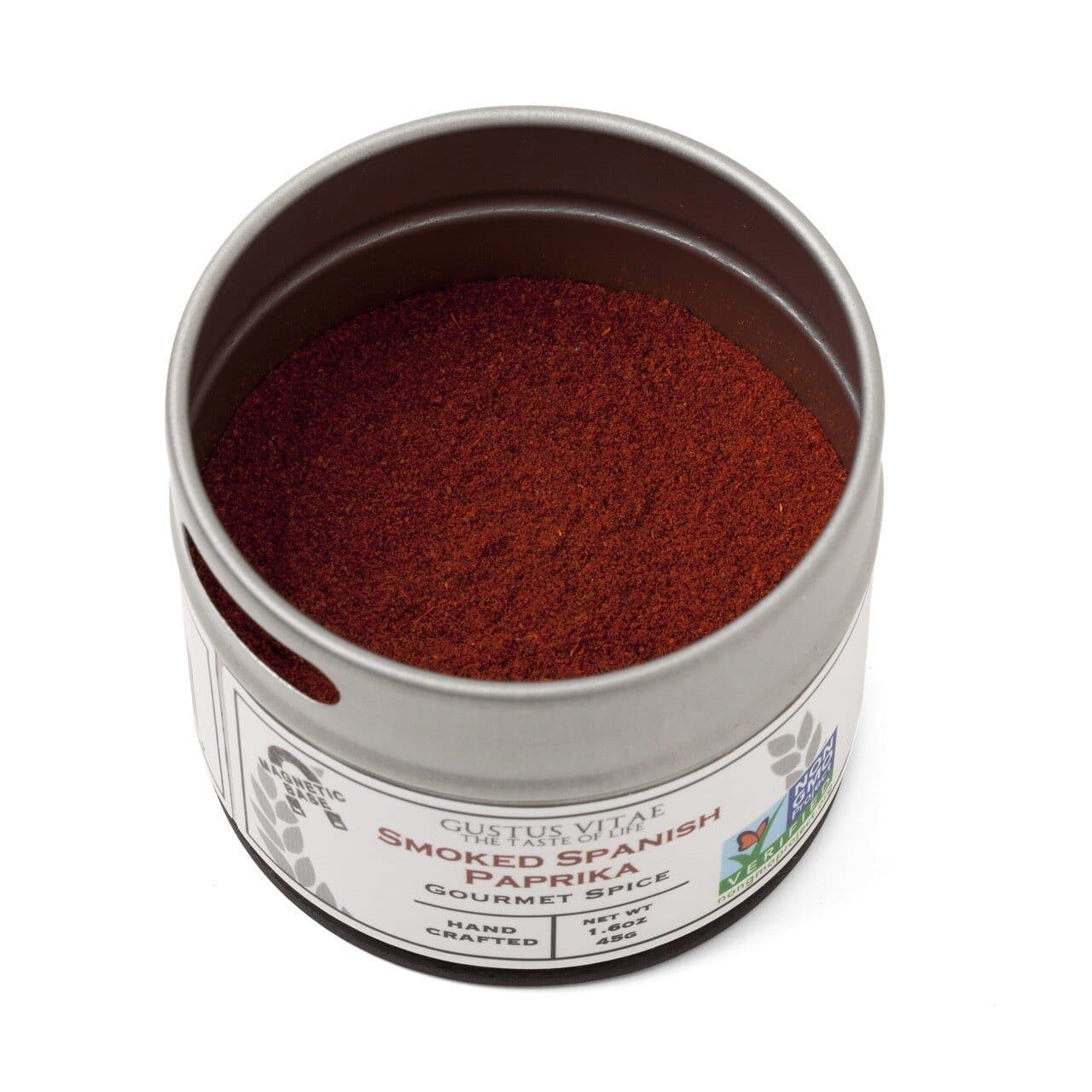 Pantry Starter Kit | Essential Spices, Seasonings, Salts | 8 Magnetic Tins | Gustus Vitae by Gustus Vitae