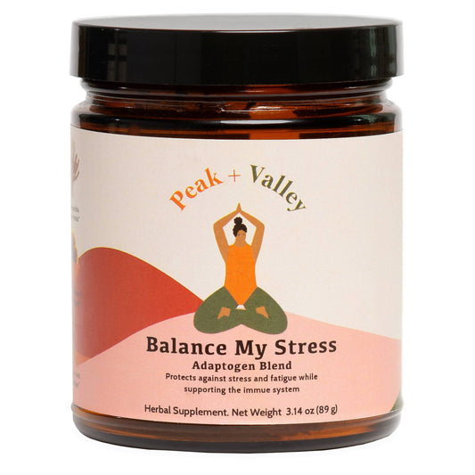 Balance My Stress Adaptogen Blend - 12 Jars x 3.14oz by Farm2Me