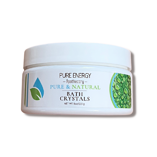 Bath Crystals (Pure & Natural, Unscented) by Pure Energy Apothecary