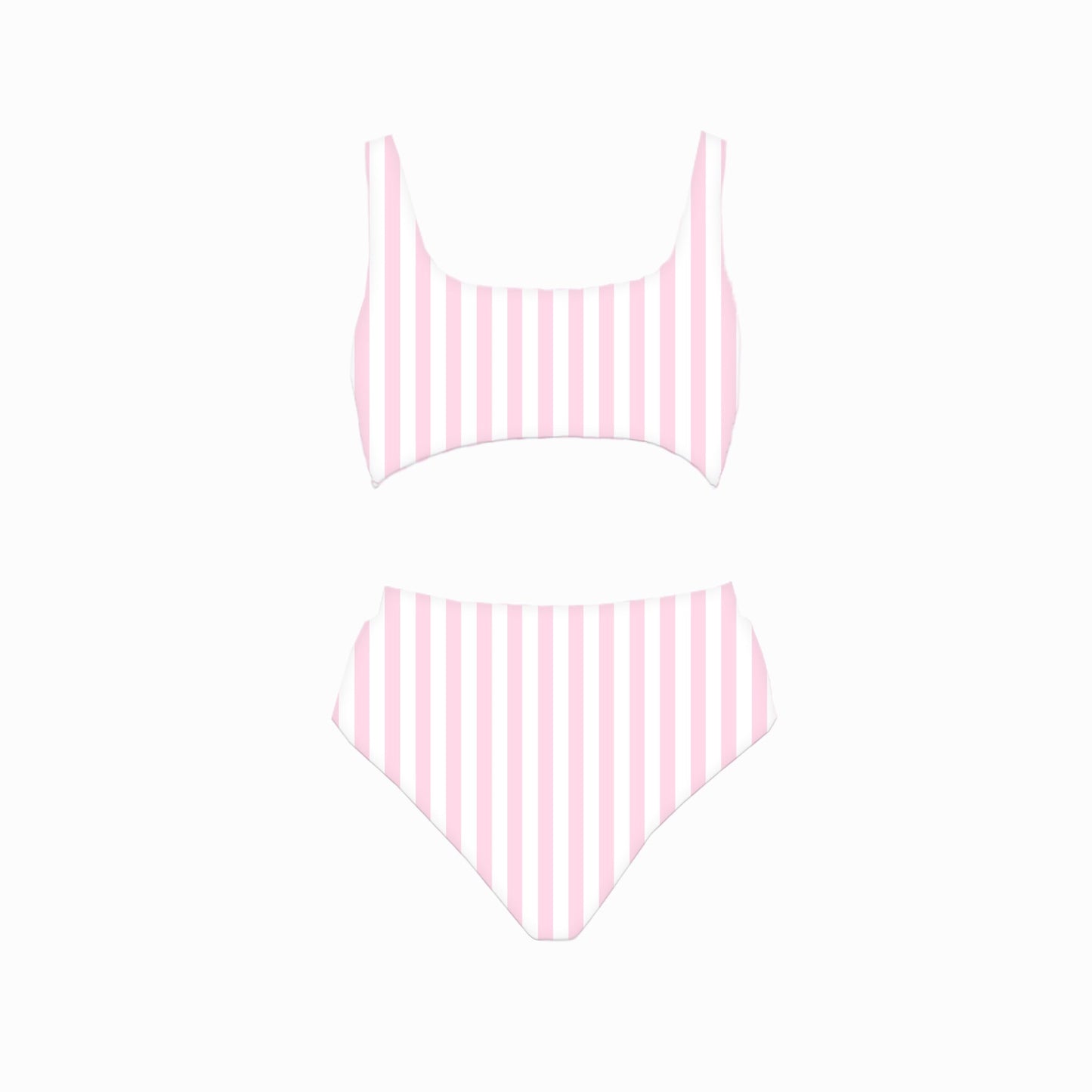 Pink Stripes - bikini by Bermies