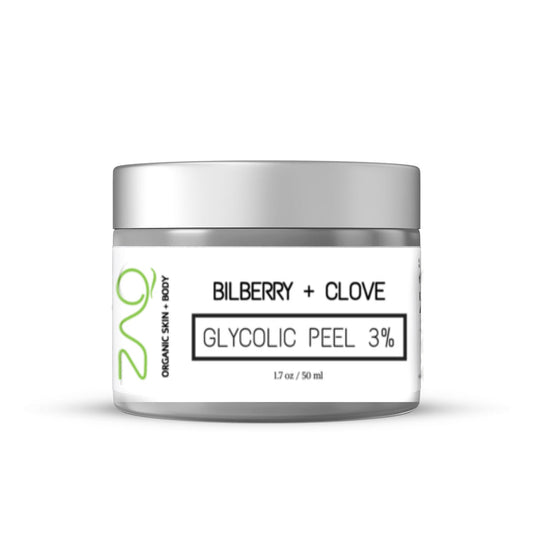 ZAQ Organic Glycolic Peel 3% - Bilberry + Clove + Pumpkin by ZAQ Skin & Body