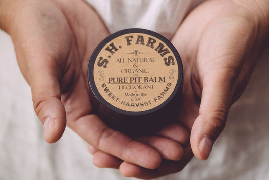 The Pure Pit Balm Deodorant - Organic and Natural - Aluminum FREE