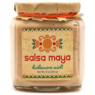 Salsa Maya Habanero Aioli Jars - 12 x 9oz by Farm2Me