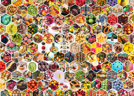 Seamless Fruits Jigsaw Puzzles 1000 Piece by Brain Tree Games - Jigsaw Puzzles