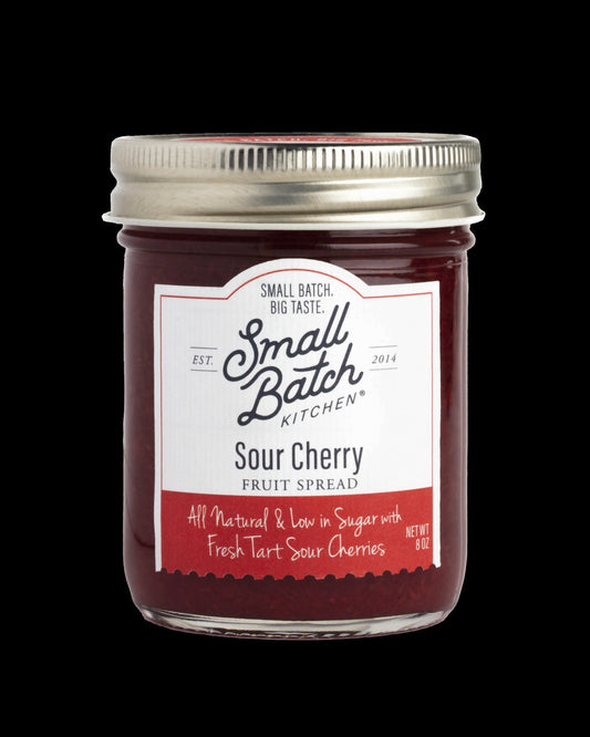 Small Batch Kitchen Sour Cherry Fruit Spread Jars - 12 jars x 8 oz by Farm2Me