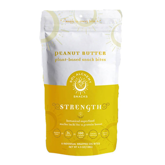 Peanut Butter Strength Snack Bites - 12 x 7.4oz by Farm2Me