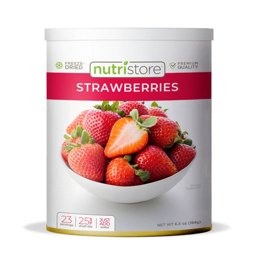 Strawberries Freeze Dried - #10 Can by Nutristore