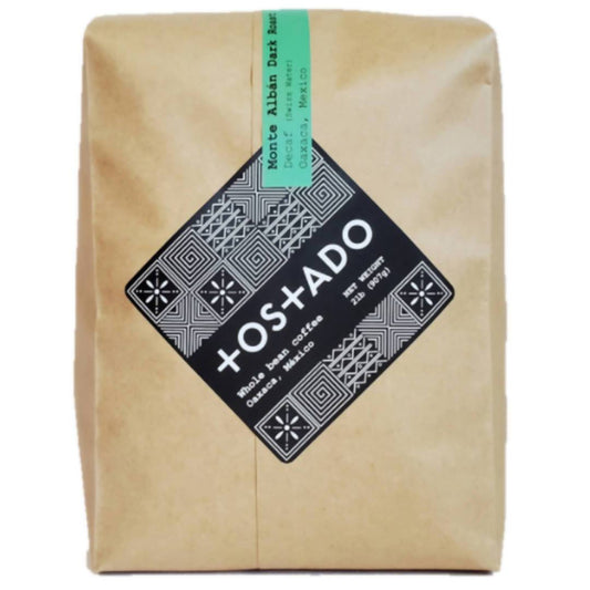 Monte Alban Coffee Beans (Dark Roast), Decaf - 1 Bag x 5 LB by Farm2Me