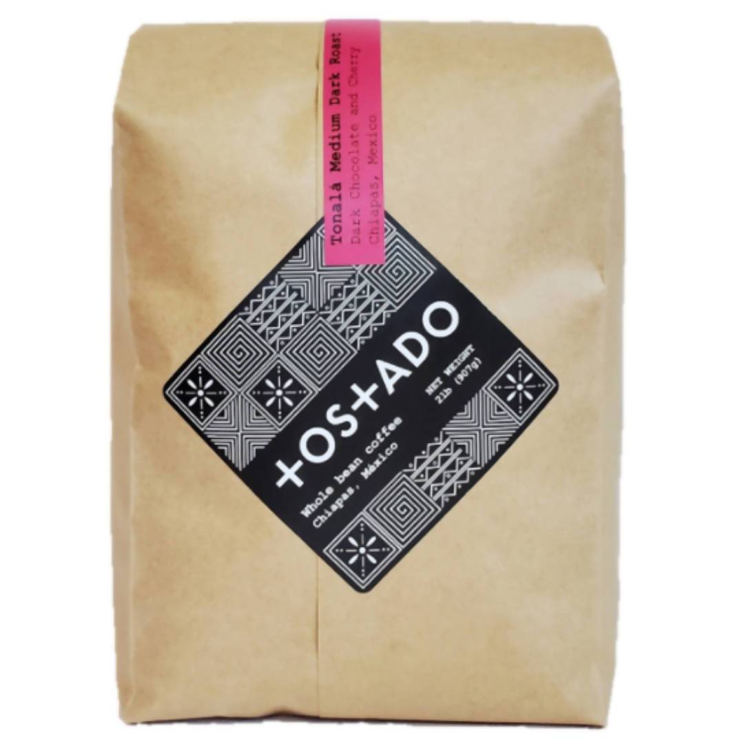 Tonala Coffee Beans (Medium-Dark Roast) - 6 Bags x 2 LB by Farm2Me