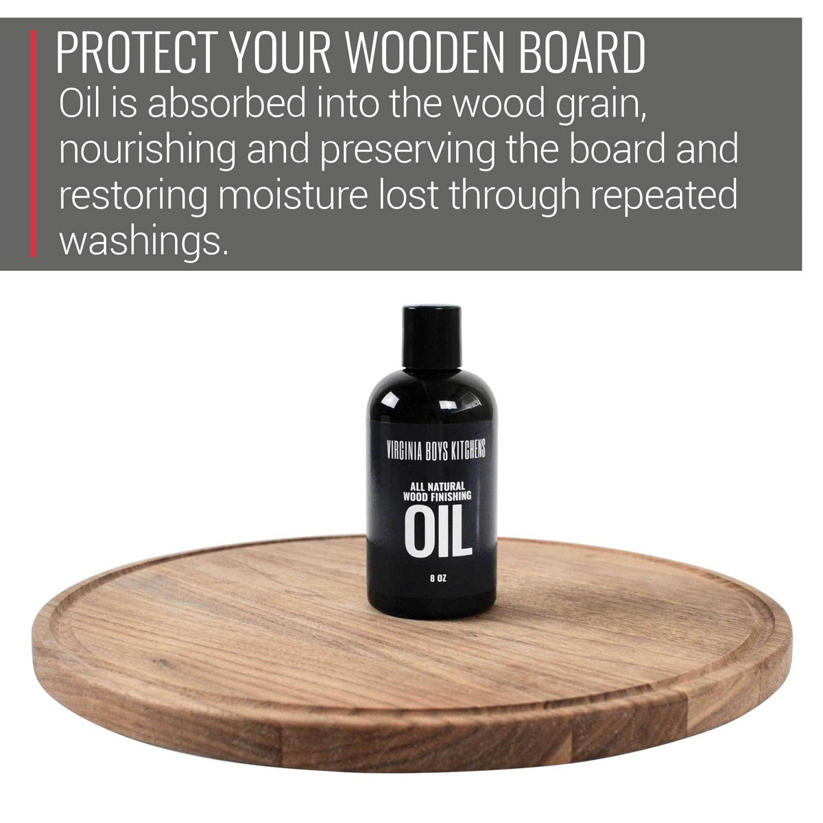 Coconut Cutting Board Oil by Virginia Boys Kitchens