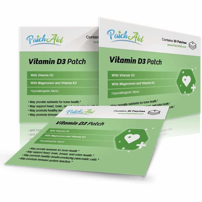 Vitamin D3 with K2 Vitamin Patch