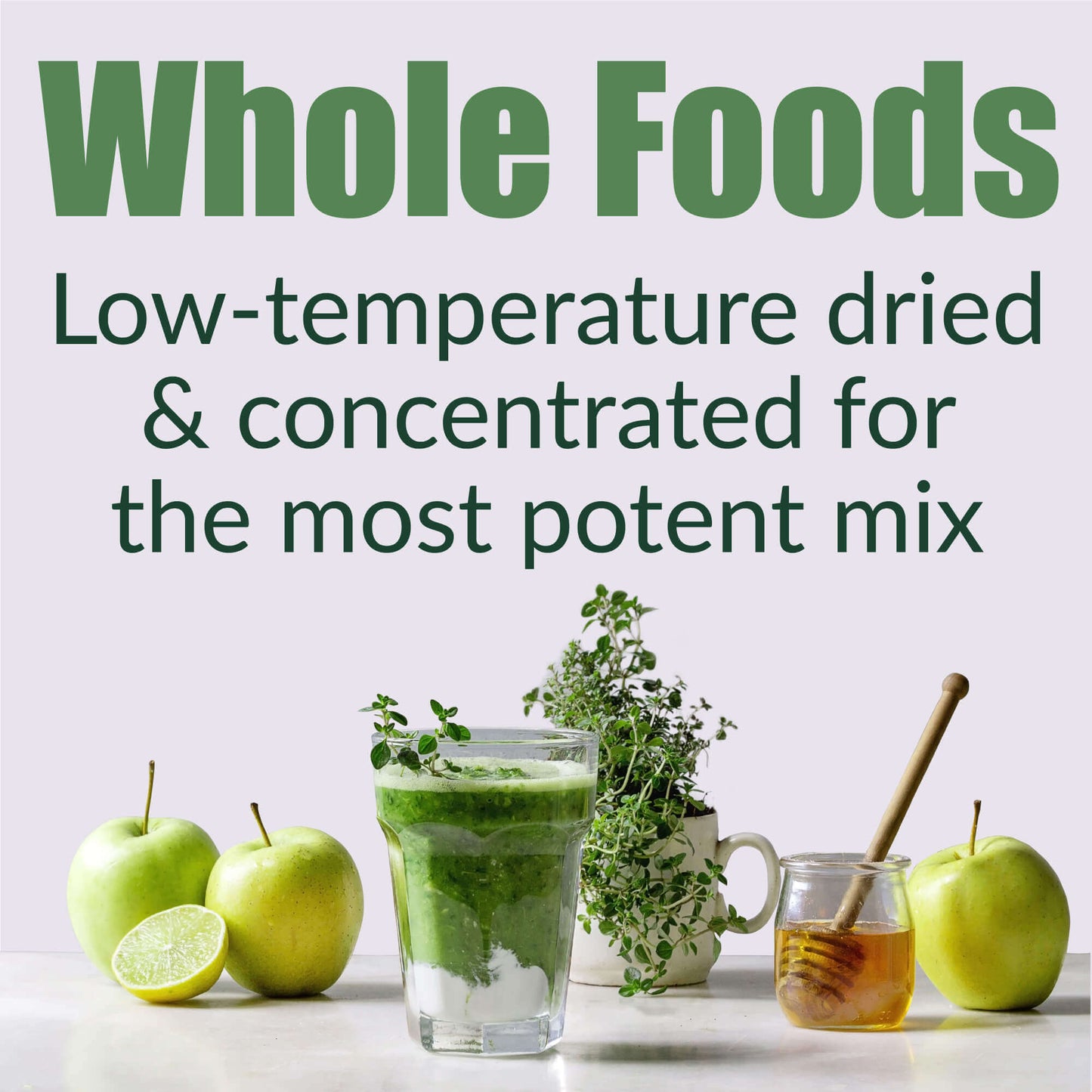 Raw Super Greens Daily Juice Drink With Prebiotic, Probiotic & Digestive Enzymes by Wild Foods