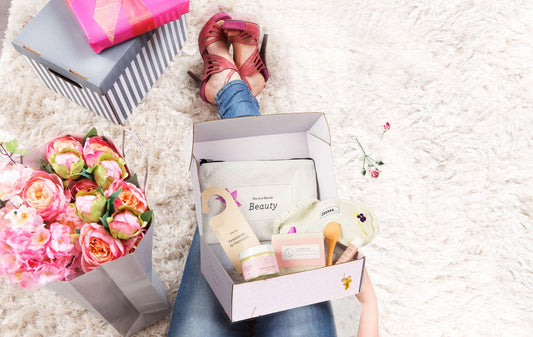 One year of self-care SUBSCRIPTION BOXES for WOMEN - Will be  shipped every 3 months