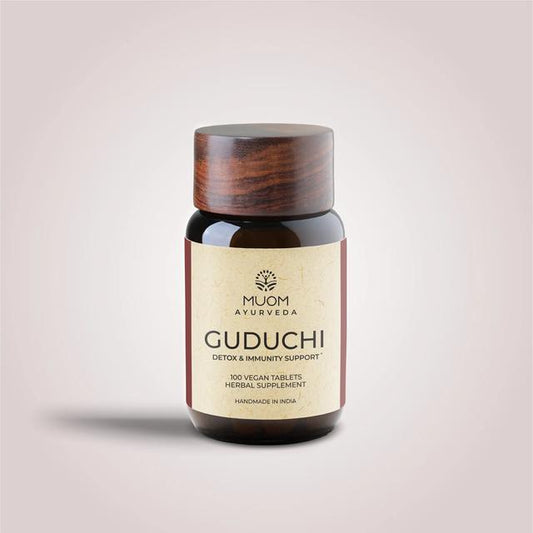 GUDUCHI, Herbal Supplement, Detox & Immunity Support, GMO Free, Plant Based, Gluten Free, 100 Tablets, - LoveMore