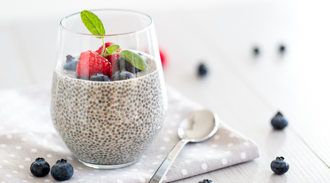 Sprouted Chia Seeds For Glowing Skin