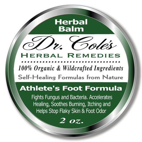 Dr. Cole's Organic Athlete’s Foot Treatment by COLEHERBALS