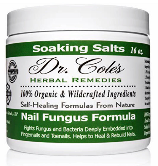 Dr. Cole's Organic Anti-Fungal Hand & Foot Soaking Salts by COLEHERBALS