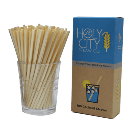 Cocktail Wheat Straws by Holy City Straw Company