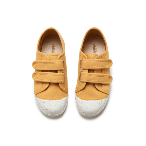 ECO-Friendly Double Sneaker in Mustard by childrenchic