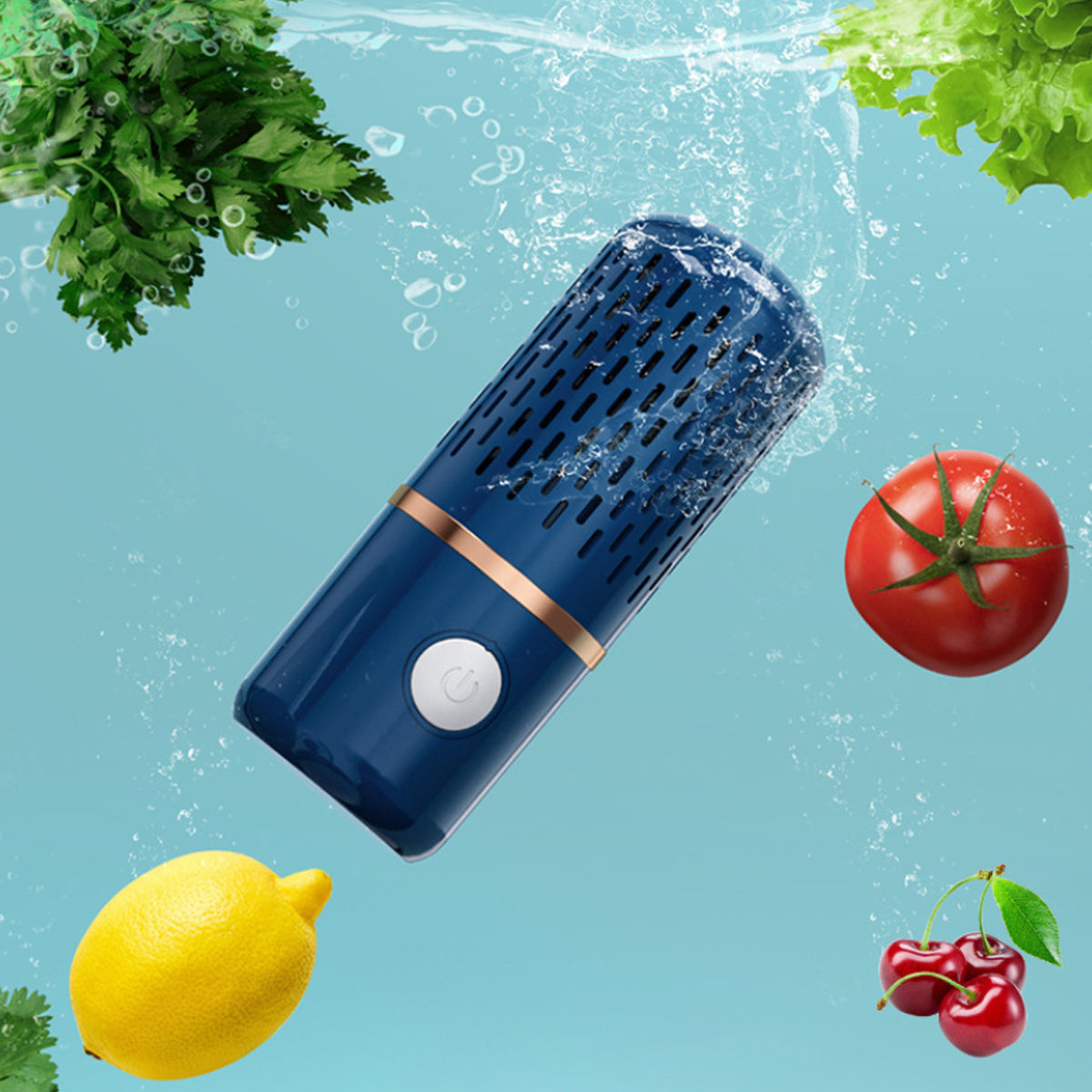 PureTech Ultrasonic Fruits And Veggie Cleaner by VistaShops