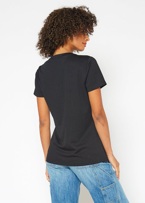 Women's Eco Friendly Reolite Tech T-shirt in Black by Shop at Konus