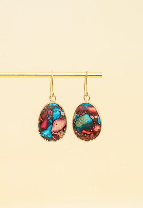 Mosaic Jasper Earrings by Starfish Project