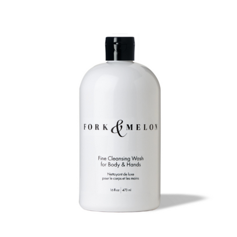 Fine Cleansing Wash for Body & Hands (16oz) by FORK & MELON