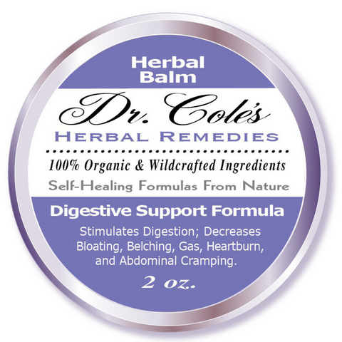 Dr. Cole's Organic Digestive Support Herbal Balm by COLEHERBALS