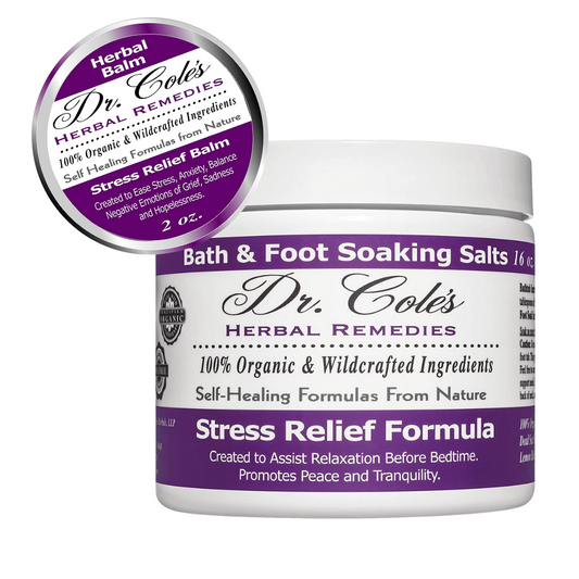 Dr. Cole's Stress Relief Balm and Salts Bundle by COLEHERBALS