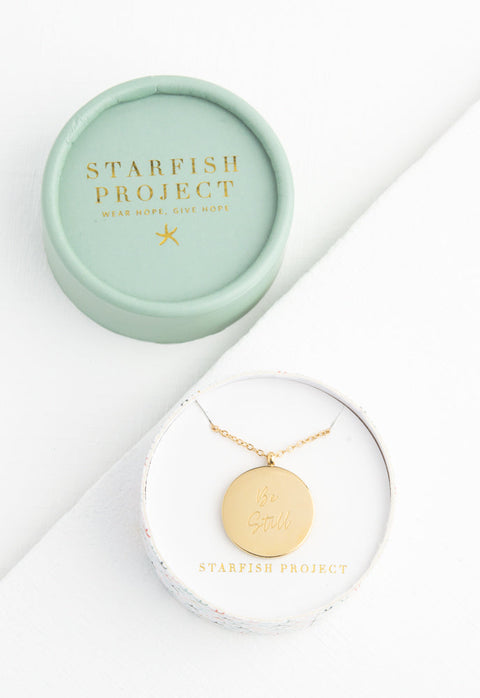 Be Still Necklace by Starfish Project