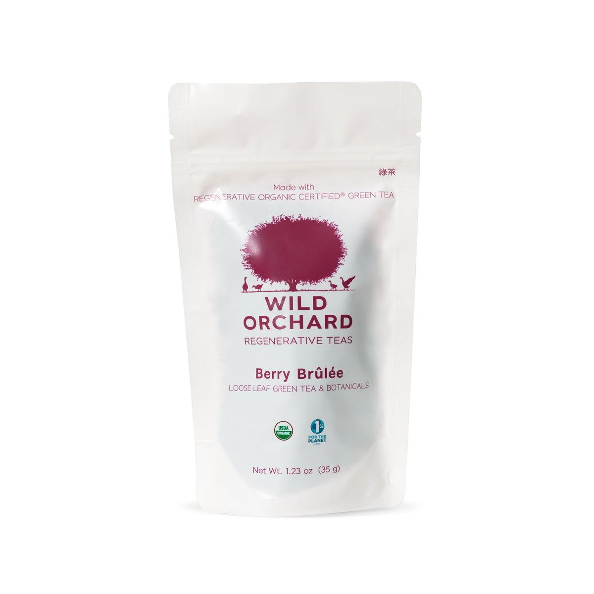 Wild Orchard Tea Berry Brûlée - Loose Leaf Bags - 6 Bags by Farm2Me