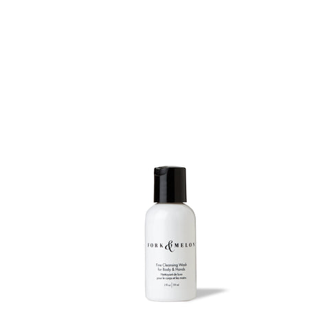Fine Cleansing Wash for Body & Hands (Travel Size) by FORK & MELON