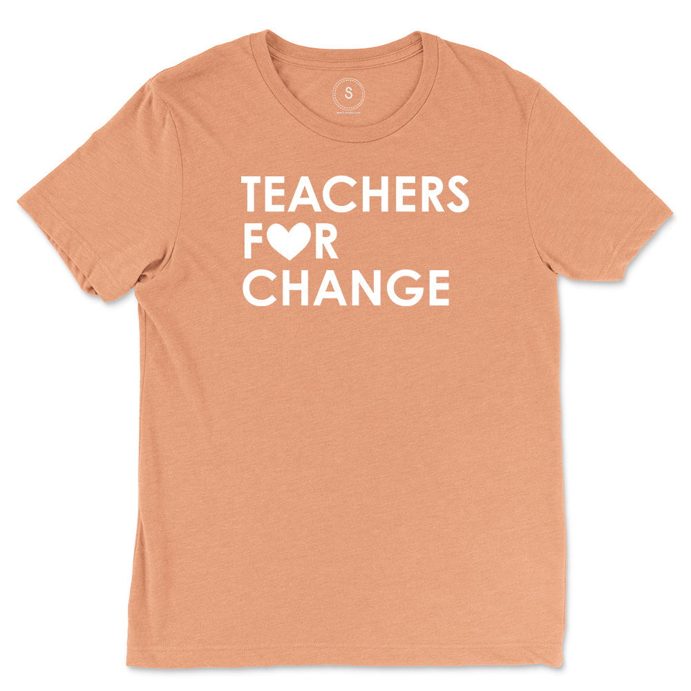 Teachers for Change Classic Tee by Kind Cotton