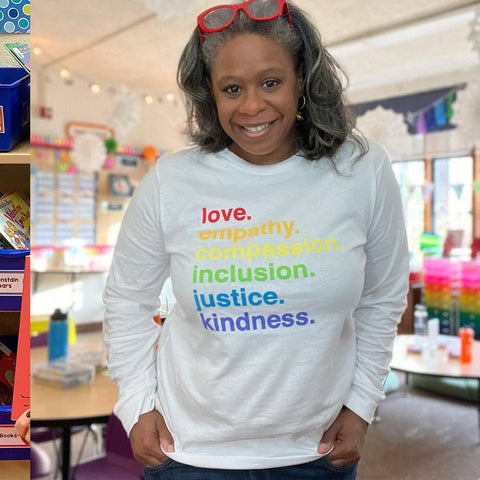 Kindness Is' Pride Classic Long Sleeve by Kind Cotton