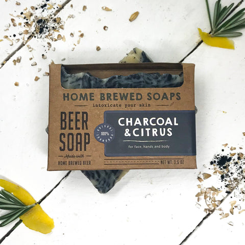 Activated Charcoal Soap Bar by Home Brewed Soaps
