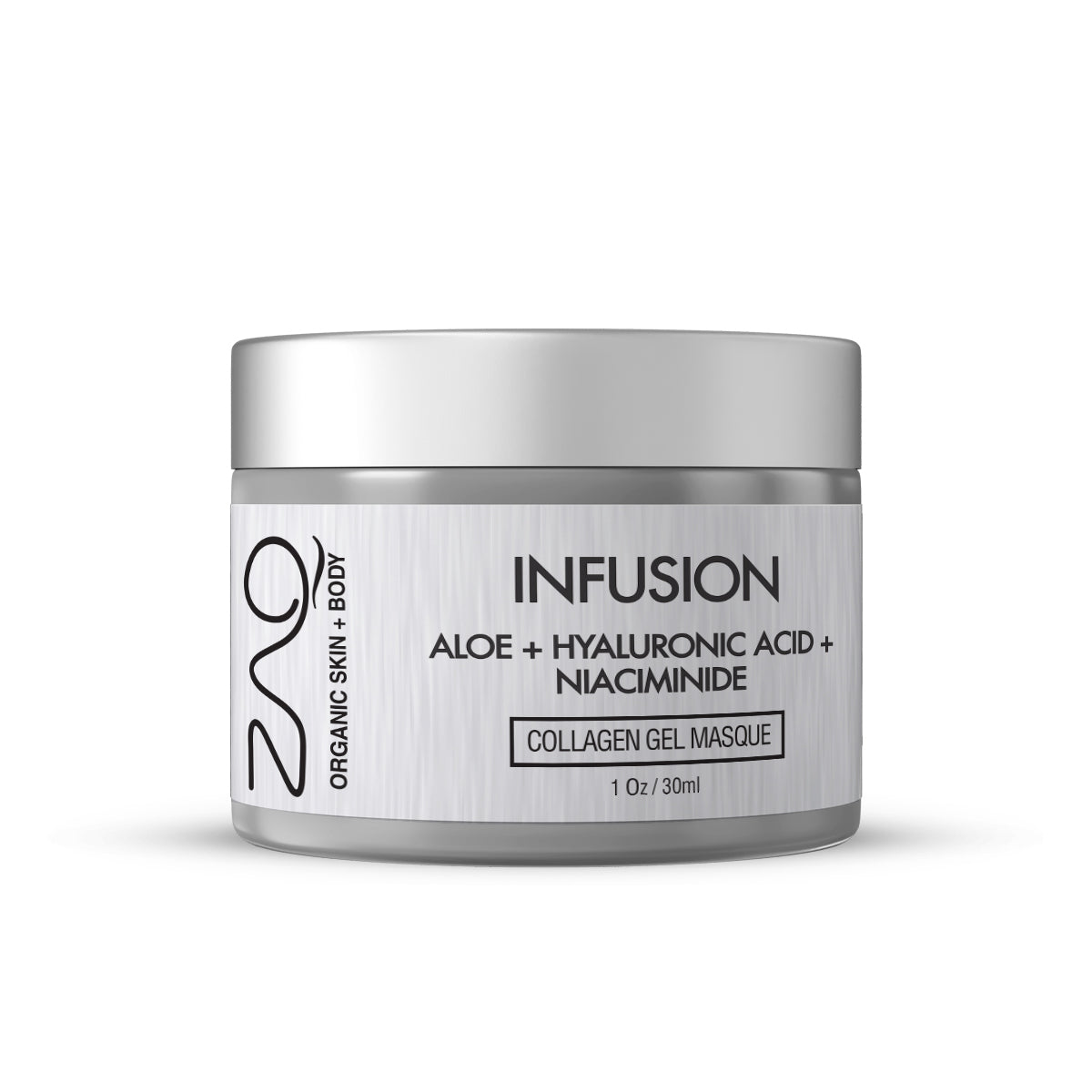 ZAQ Organic Infusion Collagen Gel Masque - Aloe + Hyaluronic Acid + Niacinamide by ZAQ Skin & Body